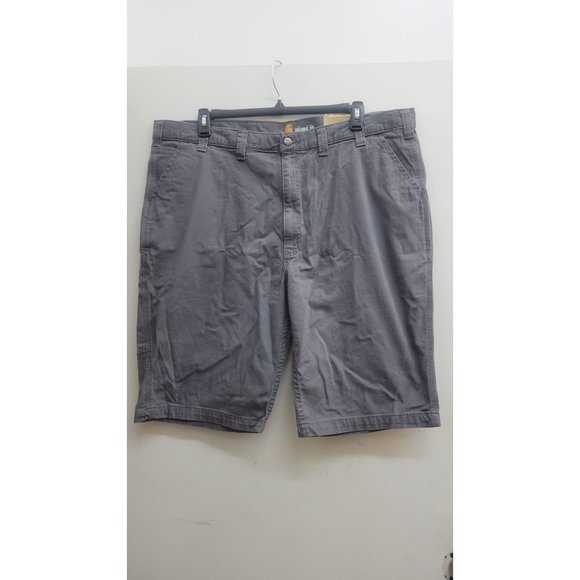Men's Relaxed Fit Rigby Short Carhartt Gray Size 44 - Picture 3 of 8